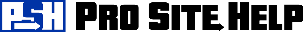 Pro Site Help